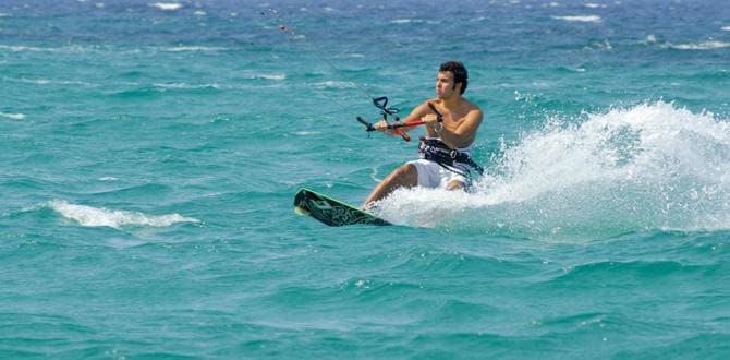 Atleta che pratica kitesurf a Cumbuco Beach | Brasile | Turisanda