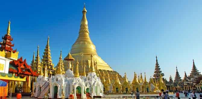 Stupa Dorato della Pagoda Shwedagon | Myanmar | Turisanda