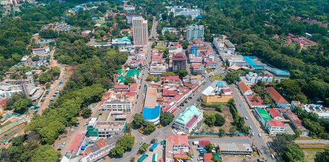 Vista sulla città di Arusha, Tanzania | Turisanda