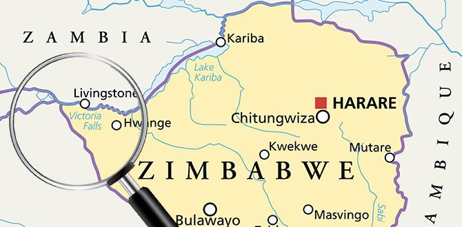 Cartina Zimbabwe | Turisanda