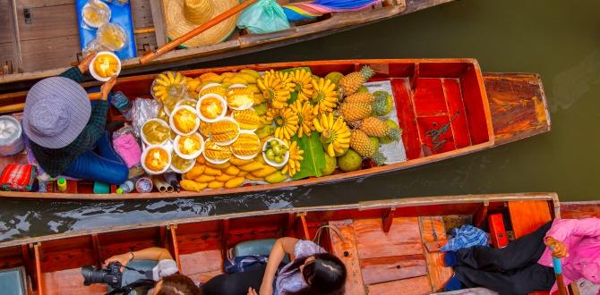 Mercato galleggiante | Bangkok | Turisanda