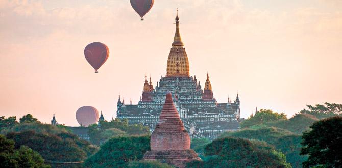 Cupola dorata del Tempio di Ananda a Bagan | Myanmar | Turisanda