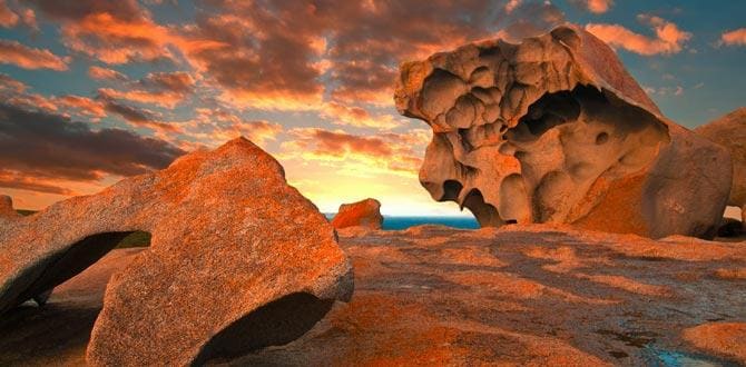 Rocce di Kangaroo Island al tramonto | Australia | Turisanda