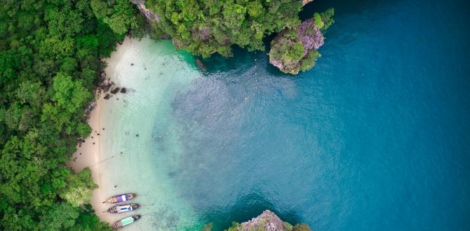 Vista aerea sulla spiaggia | Thailandia | Turisanda