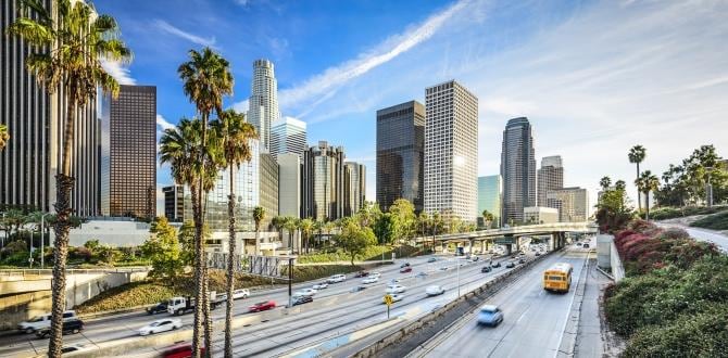 Strada di Los Angeles in California | Stati Uniti | Turisanda