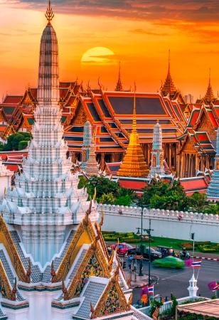 Città di Bangkok al tramonto | Thailandia | Turisanda