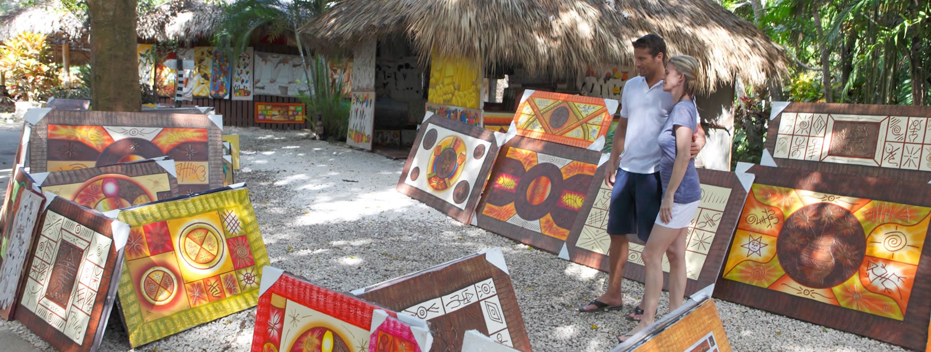 <p>Negozi sulla spiaggia</p>
